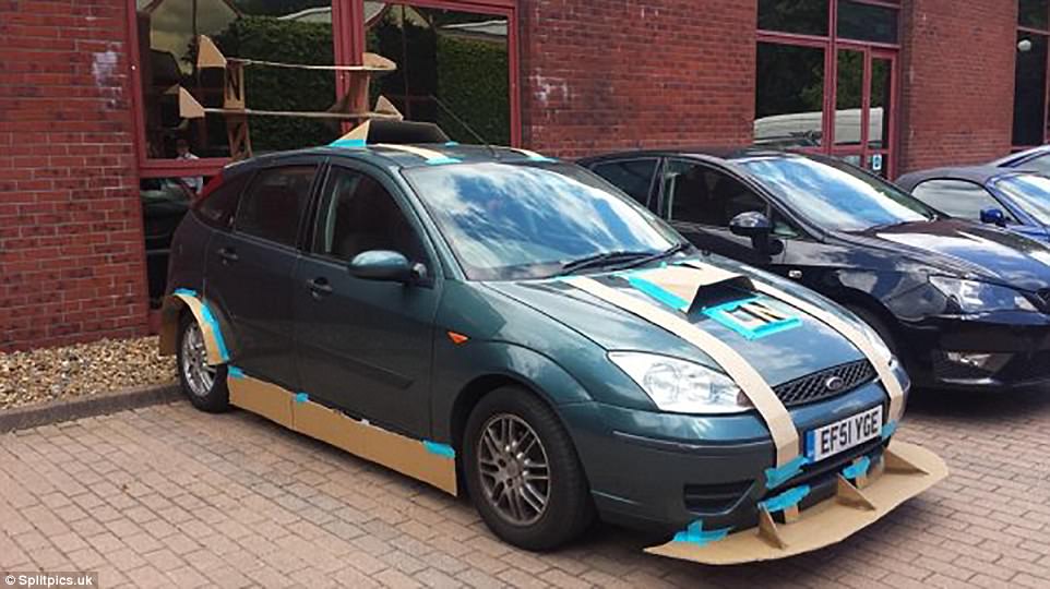 World's worst car modifications reveal the bizarre 'improvements' drivers have splashed thousands of pounds on - including covering a Nissan with pictures of LIAM NEESON'S face